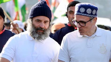 'I Am A Witness,' Says Omar Abdullah On Rahul Gandhi's Alleged Security ...