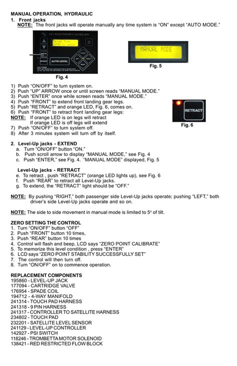 Lippert Auto Level How To 的图像结果