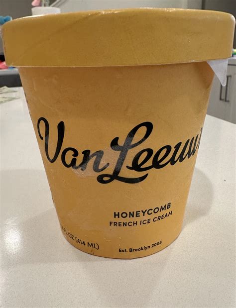 Van Leeuwen honeycomb French ice cream : r/icecream
