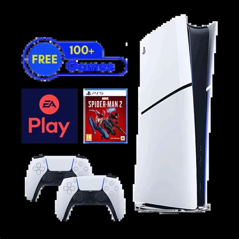 Rent ps5 console with 2 controllers with 100 games with ea play with ...