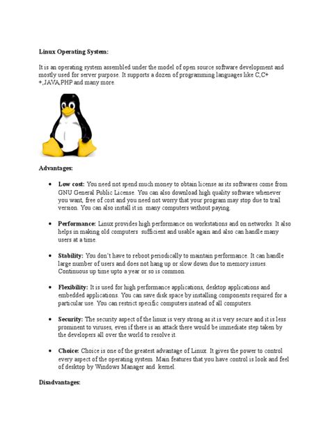 Image result for Linux Operating System Quick Support PDF