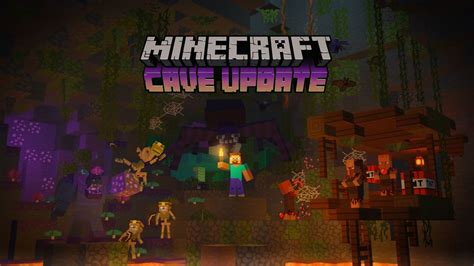 Image result for Minecraft Cave Update Logo