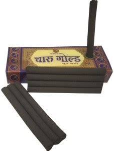 De-Ultimate Charu Gold Scented Incense Dry Dhoop Sticks Dhoopbatti (8 ...