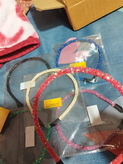 Buy Saavi Beauty Products Sequin Bow Hairband for Women, Girl & Kids ...