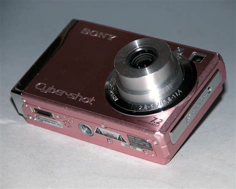 Sony Cyber-shot DSC-W80 7.2MP Digital Camera - Pink #2188