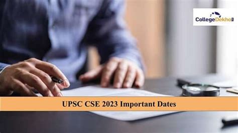 UPSC CSE 2023 Important Dates: Download IAS Exam Calendar Here ...