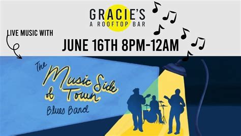 Live Music at Gracies, Gracie's: A Rooftop Bar, Warner Robins, 16 June ...