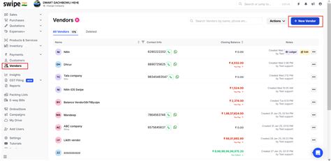 How to add a new vendor in web? - Vendor - Swipe