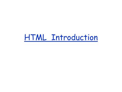 Image result for HTML Introduction Video