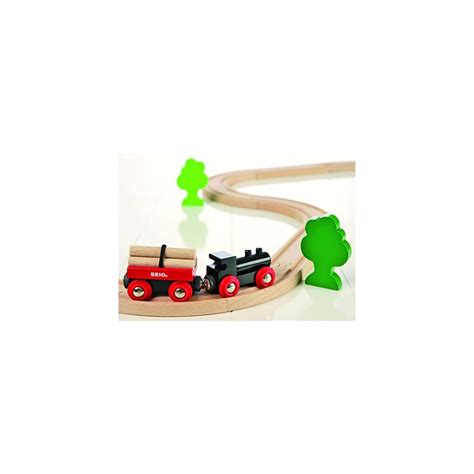 Buy BRIO World - 33042 Little Forest Train Set | 18 Piece Train Toy ...