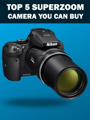 Top 5 best zoom cameras from Canon, Nikon & Sony