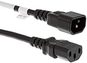 SellZone Heavy Duty IEC C13 to C14 Male to Female Power Extension Cord ...