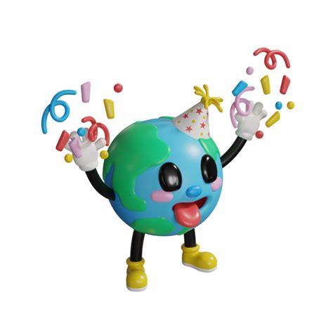 Icône de la planète Terre : modèle 3D Premium