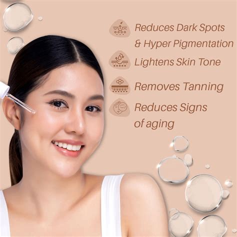 Glamveda Glutathione Skin Perfecting Face Serum for Glowing Skin ...
