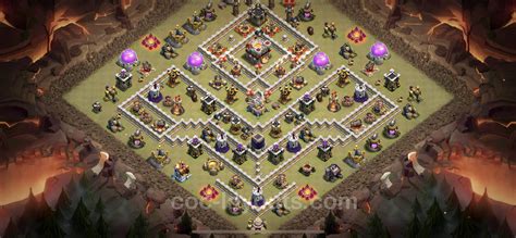 Best Max Levels War Base TH11 with Link - Town Hall Level 11 CWL Base ...