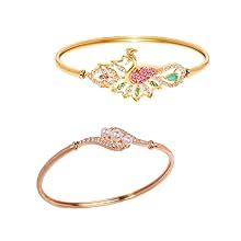 ZAVERI PEARLS Antique Gold Tone Multistrand Clustered Pearls Ethnic ...