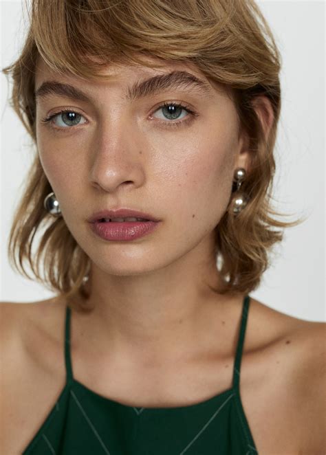 Pinstripe halter-neck dress - Women | MANGO USA