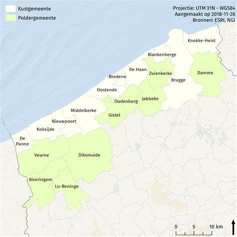 Map Of Belgium Coast