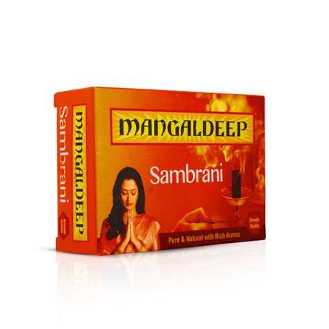 Buy Mangaldeep Sambrani Pure And Natural Incense - 20 Sticks Online l ...