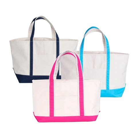 Canvas Boat Tote Bags | SEMA Data Co-op