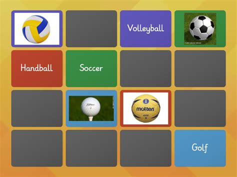 Matching the Balls to the Sports 的图像结果