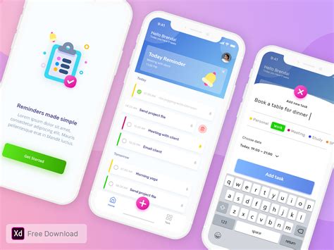 To-do list app design by Shourav 🔥 for Nice100Team on Dribbble