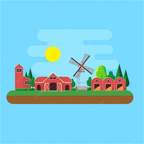 Image result for Farm Round Vector Design