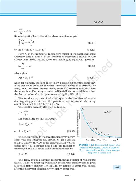Nuclei - NCERT Book of Class 12 Physics Part II
