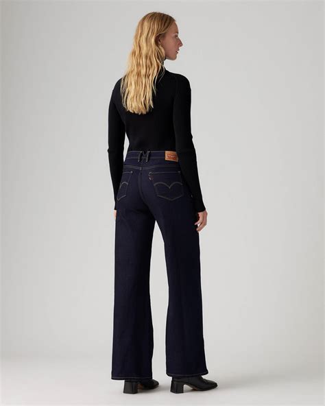 318 Styled Shaping Wide Leg Women's Jeans - Dark Wash | Levi's® US