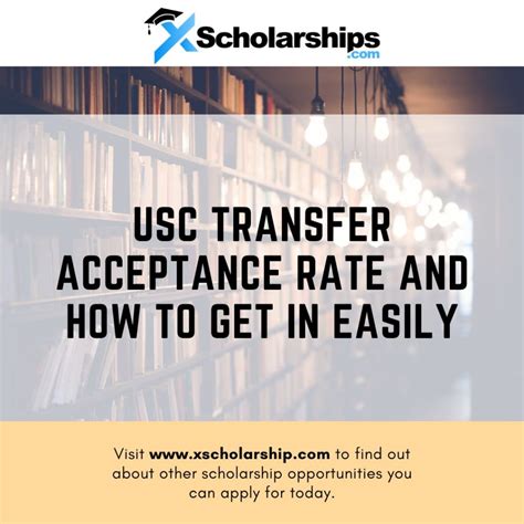 USC Transfer Acceptance Rate And How To Get In Easily | xScholarship