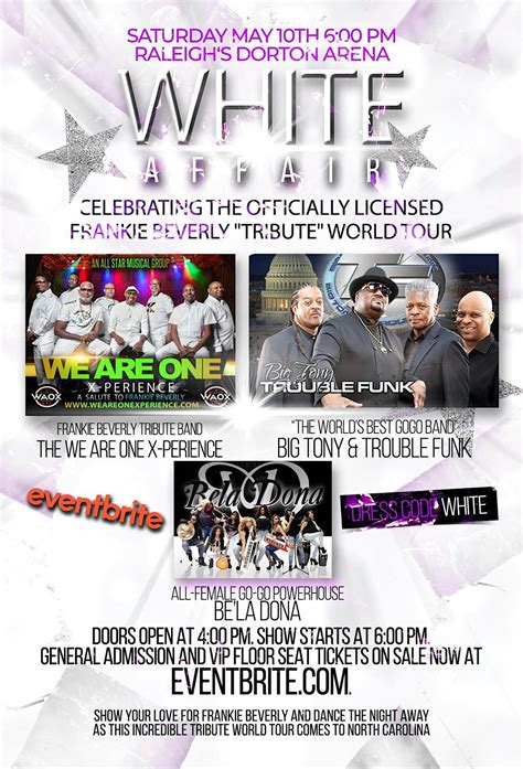 Frankie Beverly "Tribute" World Tour, J.S. Dorton Arena, Raleigh, 10 ...