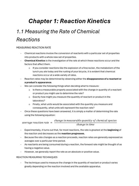 Image result for Basic Reaction Kinetics Tutorial