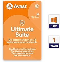 Avast Ultimate Suite Multi-Device (Total Security Suite w VPN, Cleaner ...