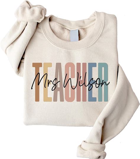 Personalized Teacher Sweatshirts