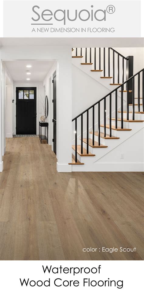 Eagle Scout | Medium Golden Brown Oak Sequoia Flooring | Waterproof ...