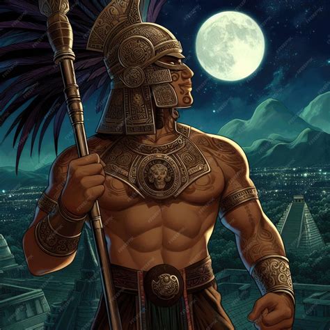 Premium AI Image | Chaac maya god