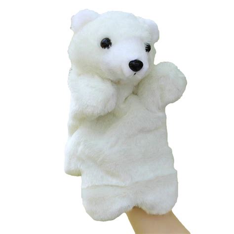 Buy Tomaibaby Hand Puppets for Kids, Teddy Bear Animal Plush Hand ...