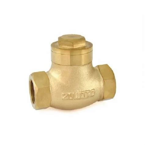 Zoloto Valves - Bronze Horizontal Lift Check Valve (Screwed) Trader ...