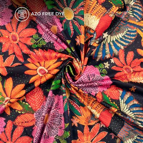 Stylish Pink Floral Digital Print Lycra Fabric (Width 58 Inches ...