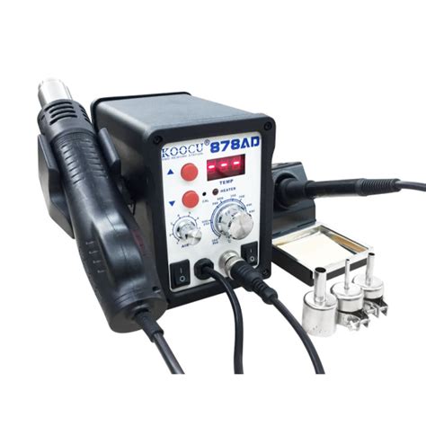 Koocu 878Ad 2 In 1 Soldring Station, Hot air Rework Station, Hot Air ...
