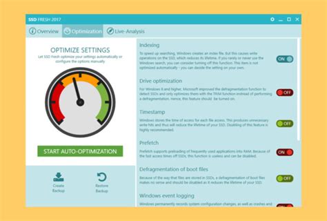 Optimize SSD HDD 的图像结果