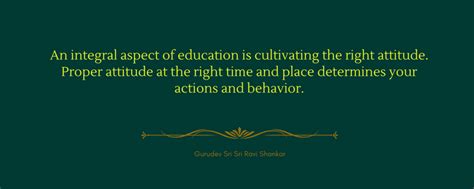 8 Quotes on education by Gurudev | The Art of Living India