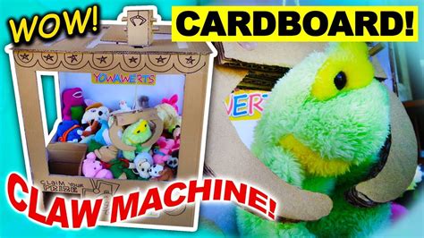 Image result for Cardboard Claw Machine