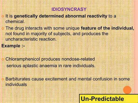 Adverse Drug reactions and its types with examples | PPT