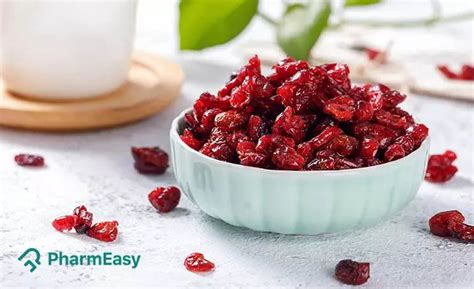 Dried Cranberries: Benefits, Uses, Side Effects & More | PharmEasy