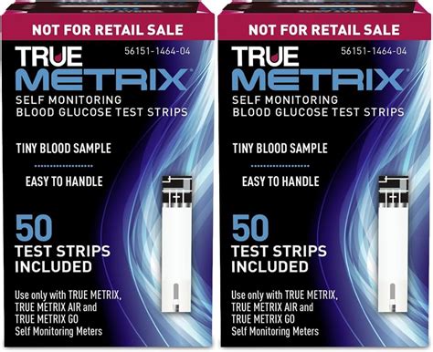 TRUE METRIX Blood Glucose Test Strips Box of 50 - Pack of 2 India | Ubuy