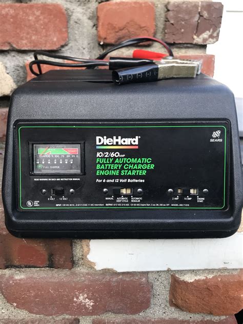 Sears Diehard Battery Charger Engine Starter at Wade Arnold blog