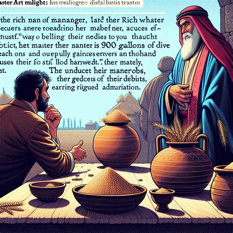 Luke 16:1 13 Artwork | Bible Art