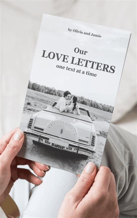 Custom Text Message Book | My Forever Books