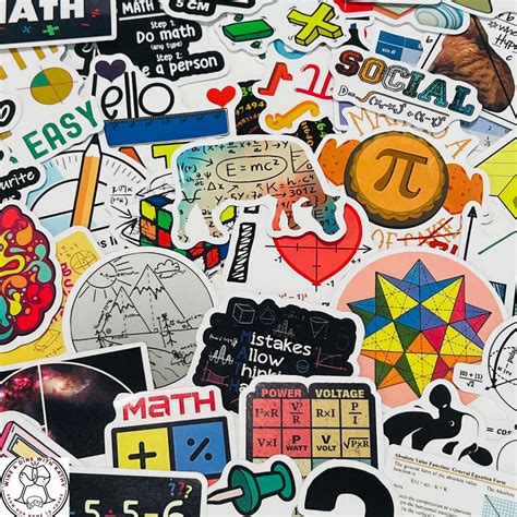 Math Sticker for Notebook 的图像结果